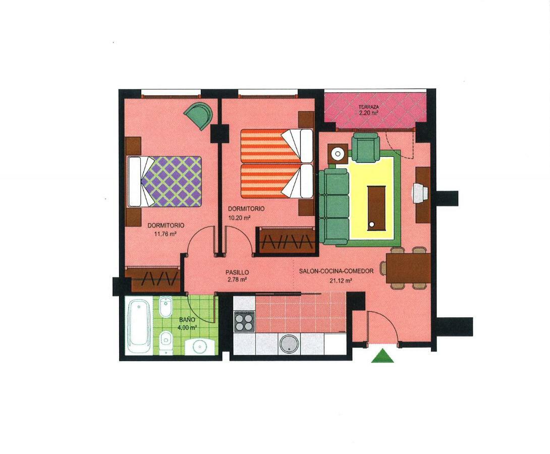 Jardin Del Sella Apartment Cangas de Onis Exterior photo